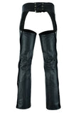 Tall Classic Leather Chaps with Jeans Pockets