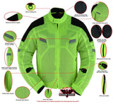 Men's High-Vis Performance Mesh Jacket – Protective & Stylish