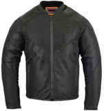 Men's Ventilated Mesh Motorcycle Jacket – Sporty, All-Season