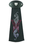 J76IJ2 Red Butterfly Hairtube