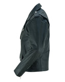 Men's Plain Arnold Premium Cowhide Leather Jacket