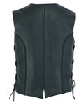 Enchantia Women's leather motorcycle vest