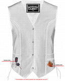 Enchantia Women's leather motorcycle vest