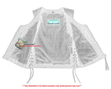 Women's Lightweight Vest with Rivets Detailing