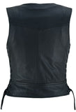 Women's Lightweight Vest with Rivets Detailing