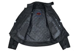 Mens Performance Mesh Motorcycle Jacket – Black