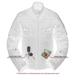 Mens Performance Mesh Motorcycle Jacket – Black