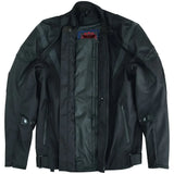 Men's Blast Black Micro Mesh Motorcycle Jacket – Ventilated