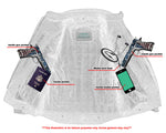 4-Season Hi-Vis Mens Textile Motorycyle Jacket  Waterproof & Ventilated