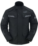 Heavy Duty Polyester Textile Mens motorcycle Jacket