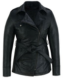 Dark Siren Women's Leather Jacket Black