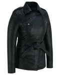 Dark Siren Women's Leather Jacket Black