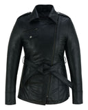 Dark Siren Women's Leather Jacket Black