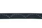 BLT Super Cool Curved Pattern Studded Leather Belt