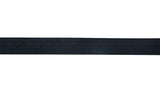 BLT Timeless Black Basket Weave Pattern Leather Belt