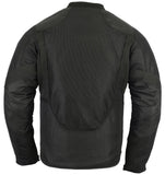 Men's Ventilated Mesh Motorcycle Jacket – Sporty, All-Season