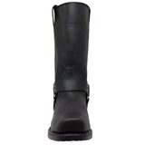 Blacktread Men’s  leather motorcycle boots