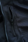 Women's Mesh 3-in-1 Riding Jacket (Black/Orange)