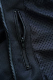 Women's Mesh 3-in-1 Riding Jacket (Black/Orange)