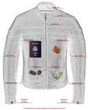 Speedster Black Men's Leather Motorcycle Jacket