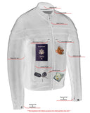 Speedster Black Men's Leather Motorcycle Jacket