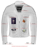 Speedster Black Men's Leather Motorcycle Jacket