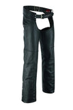 Tall Classic Leather Chaps with Jeans Pockets