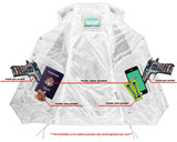 Men's Ten Pocket Utility Black Vest - TALL