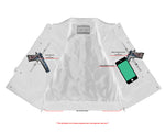 Eclipse Black Motorcycle Vest - Hidden Smart Access Pockets & Durable Lining