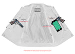 Blackhawk Scoop Collar Men's Motorcycle Vest - Smart Access Pocket & Hidden Zipper