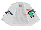 Blackhawk Scoop Collar Men's Motorcycle Vest - Smart Access Pocket & Hidden Zipper