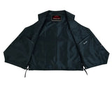Men's Side Lace Economy Vest - Black