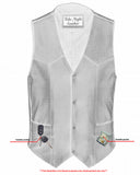 Men's Plain Side Economy Vest - Black