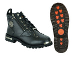 Men's 6'' Side Zipper Plain Toe Boot