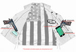 Men's Honor Ride Black Leather Motorcycle with Vest Red Stitching