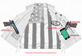 Men's Honor Ride Black Leather Motorcycle with Vest Red Stitching