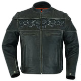 Men's Exposed Motorcycle Jacket