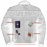 Men's Exposed Motorcycle Jacket