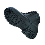 Women's Side Zipper Plain Toe Boots