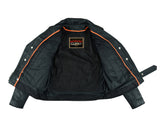 SpeedMoto Women's Leather Motorcycle Jacket