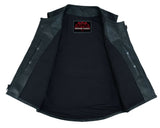 Men's Updated Perforated SWAT Team Style Vest - Black