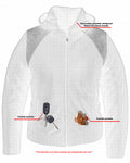 Darkstream Women's Mesh  Motorcycle Jacket - Black/ Black Tone Reflective