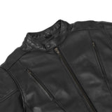 Men's Premium Vented Motorcycle Jacket – Side Laces