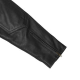 Men's Premium Vented Motorcycle Jacket – Side Laces