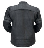 Remedy Perforated Leather Jacket