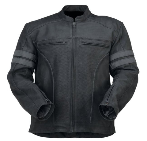 Remedy Perforated Leather Jacket
