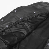 Shadow Queen Women's Black Fashion Leather Jacket