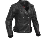 Shadow Queen Women's Black Fashion Leather Jacket