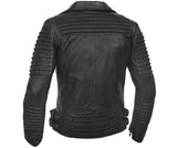 Shadow Queen Women's Black Fashion Leather Jacket