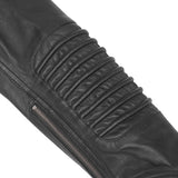 Shadow Queen Women's Black Fashion Leather Jacket
